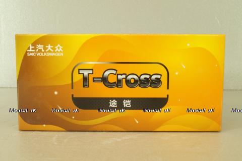 Volkswagen 4 car set, Tiguan L/Teramont/Tharu/T-Cross, Paudi 1:43