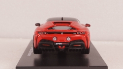 Ferrari SF90 hybrid stradale 2019 red, Burago 1:43