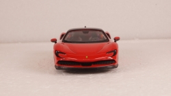 Ferrari SF90 hybrid stradale 2019 red, Burago 1:43