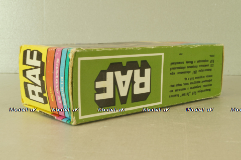 Раф-22031, скорая медицинская помощь, бело-серый, октябрь 1991, Тантал/Радон 1:43