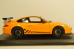 Porsche 911 GT3 RS 2009 - orange, 187562, Norev 1:18