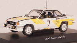 Opel Ascona B400 No.7, Swedish Rally Kullang 1980, Schuco 1:43