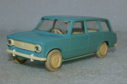 ВАЗ-2102, голубой,Черноморская игрушка (Одесса) 1:43