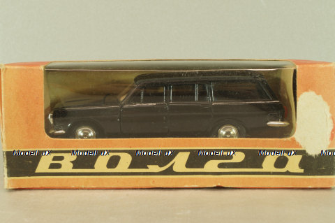 Газ-24-02 Волга, черная, (пластиковое дно) февраль 1993г., Тантал/Радон 1:43