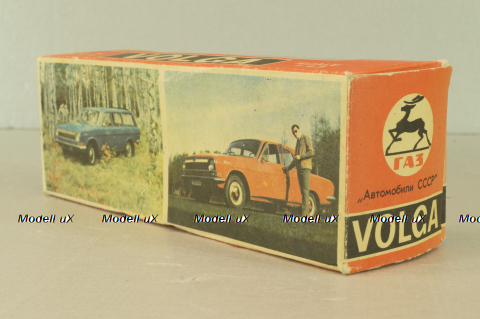 Газ-24-02 Волга, черная, (пластиковое дно) февраль 1993г., Тантал/Радон 1:43