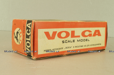 Газ-24-02 Волга, черная, (пластиковое дно) февраль 1993г., Тантал/Радон 1:43