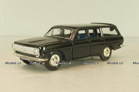 Газ-24-02 Волга, черная, (пластиковое дно) февраль 1993г., Тантал/Радон 1:43