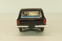 Газ-24-02 Волга, черная, (пластиковое дно) февраль 1993г., Тантал/Радон 1:43