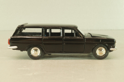 Газ-24-02 Волга, черная, (пластиковое дно) февраль 1993г., Тантал/Радон 1:43