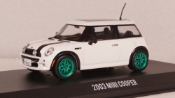 Mini Cooper S 2003 "Ограбление по-итальянски", Greenlight 1:43