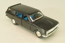 Газ-24-02 Волга, черная, (пластиковое дно) февраль 1993г., Тантал/Радон 1:43