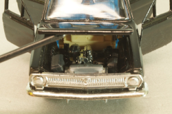 Газ-24-02 Волга, черная, (пластиковое дно) февраль 1993г., Тантал/Радон 1:43