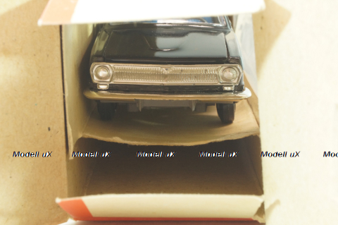 Газ-24-02 Волга, черная, (пластиковое дно) февраль 1993г., Тантал/Радон 1:43