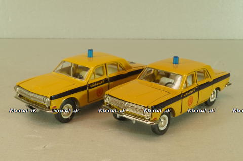 Газ-24 Волга ГАИ, сентябрь 1987г., Тантал/Радон 1:43