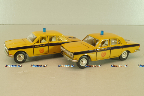 Газ-24 Волга ГАИ, сентябрь 1987г., Тантал/Радон 1:43