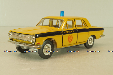 Газ-24 Волга ГАИ, сентябрь 1987г., Тантал/Радон 1:43