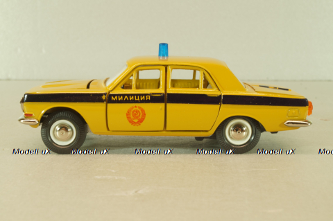 Газ-24 Волга ГАИ, сентябрь 1987г., Тантал/Радон 1:43