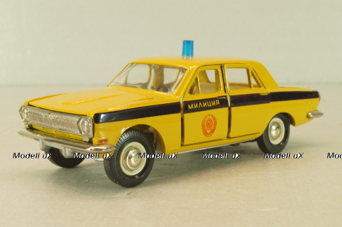 Газ-24 Волга ГАИ, ноябрь 1989, Тантал/Радон 1:43