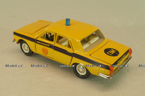 Газ-24 Волга ГАИ, ноябрь 1989, Тантал/Радон 1:43