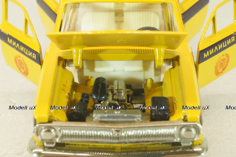 Газ-24 Волга ГАИ, ноябрь 1989, Тантал/Радон 1:43