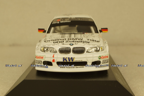BMW 320i (E46) #42  ETCC Magny-Cours 2003, team Schnitzer, J.Müller, 400032442, Minichamps 1:43