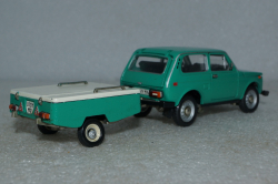 Ваз-2121 Нива А20 с прицепом, Тантал/Радон 1:43