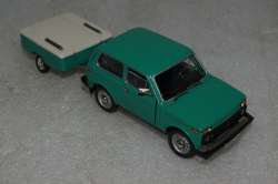 Ваз-2121 Нива А20 с прицепом, Тантал/Радон 1:43