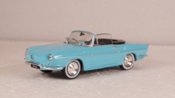 Renault Floride Convertible with removable Softtop 1959-1963 lightblue/black, Norev 1:43