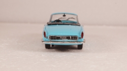 Renault Floride Convertible with removable Softtop 1959-1963 lightblue/black, Norev 1:43