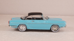 Renault Floride Convertible with removable Softtop 1959-1963 lightblue/black, Norev 1:43