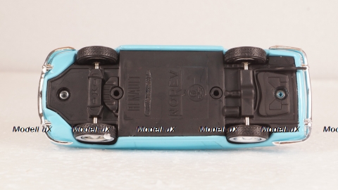 Renault Floride Convertible with removable Softtop 1959-1963 lightblue/black, Norev 1:43