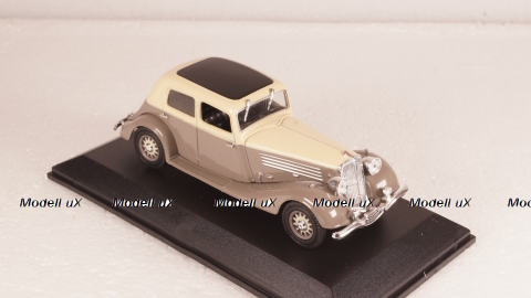 Renault Nervasport 1932-1935 lightbrown/creme, Norev 1:43