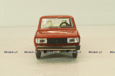 Ваз-2105 жигули, бордовая, август 1988г.,Тантал/Радон 1:43