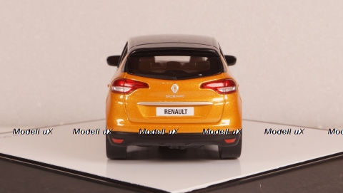 Renault Scenic generation 4  2016 taklamakan orange/black, Norev 1:43