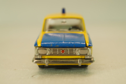 Москвич-412 А8, ГАИ, 3 зажима,Тантал/Радон 1:43