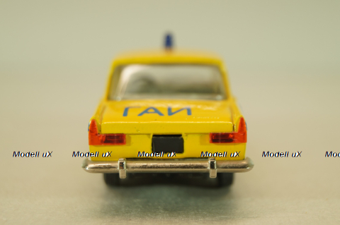 Москвич-412 А8, ГАИ, 3 зажима,Тантал/Радон 1:43