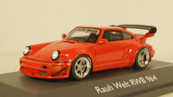 Porsche 911 (964) Rauh Welt RWB red, Schuco 1:43