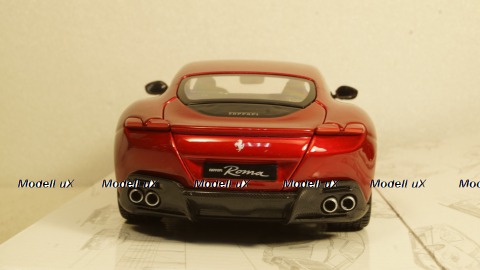 Ferrari Rome, metallic-red, Burago 1:24