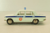Ваз-2101 Милиция, бело-голубой, сентябрь 1990г.,  Тантал/Радон 1:43