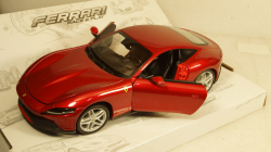 Ferrari Rome, metallic-red, Burago 1:24