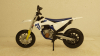 Husqvarna FS 450 Supermoto white/Decorated, Burago 1:18