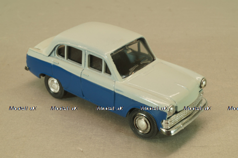 Москвич-403, синий/белый, , Агат 1:43 ( Чума)