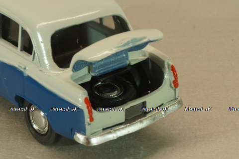 Москвич-403, синий/белый, , Агат 1:43 ( Чума)