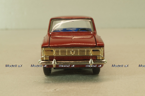 Москвич-408 бордовый, декабрь 97г., Агат 1:43