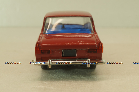 Москвич-408 бордовый, декабрь 97г., Агат 1:43