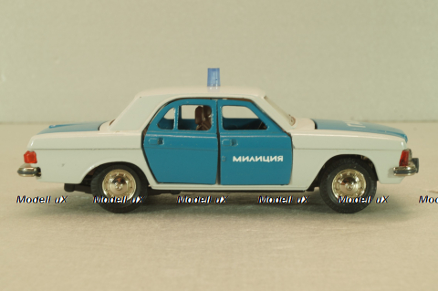 Газ-3102 Волга, милиция, Тантал/Радон 1:43