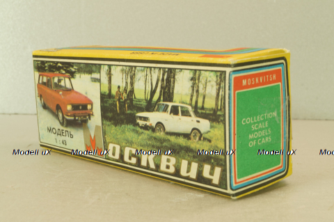 Москвич-2141 светло-серый, cентябрь 1992г.,  Тантал/Радон 1:43