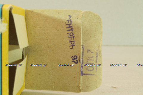 Москвич-2141 светло-серый, cентябрь 1992г.,  Тантал/Радон 1:43