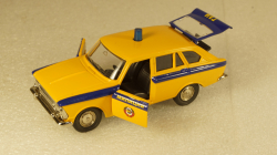 Иж-1500 Комби Милиция  дно перевертыш, пластик, Тантал/Радон 1:43