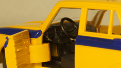 Иж-1500 Комби Милиция  дно перевертыш, пластик, Тантал/Радон 1:43